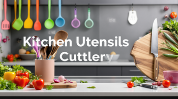 Kitchen Utensils And Cutlery