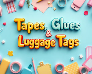 Collection image for: Tapes, Glues & Luggage Tag's