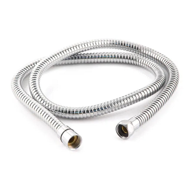 Adorn Shower Hose 2 Meters Chrome Kumperi Stainless Steel Flexible Bathroom Hose