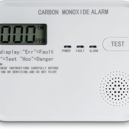 Daewoo Carbon Monoxide Alarm | Loud 85dB Alarm | Kumperi