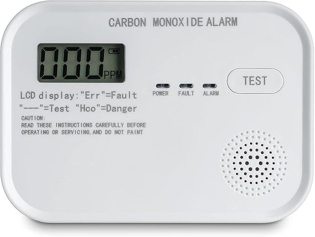 Daewoo Carbon Monoxide Alarm | Loud 85dB Alarm | Kumperi