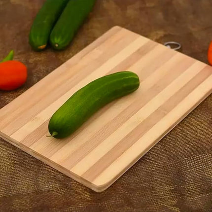 Wood Cutting Board 26x36x1.7 cm  | Anti-Bacterial Kitchen Chopping Block | Shop Kumperi