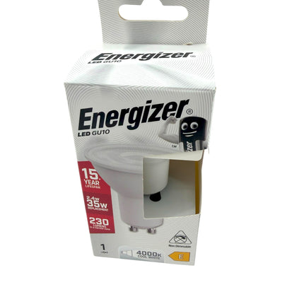 Energizer LED GU10 3.6W Warm White Bulb - Energy Saving | Kumperi
