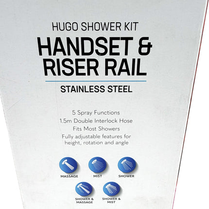 BLUE CANYON SHOWER KIT HUGO 5 MODE - Kumperi