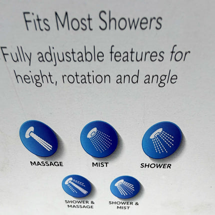BLUE CANYON SHOWER KIT HUGO 5 MODE - Kumperi