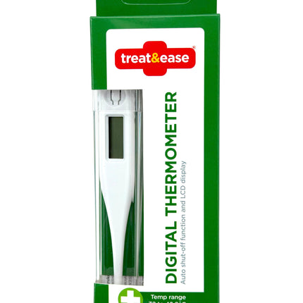 Treat & Ease Digital Thermometer | Fast & Accurate Temperature Readings | Kumperi