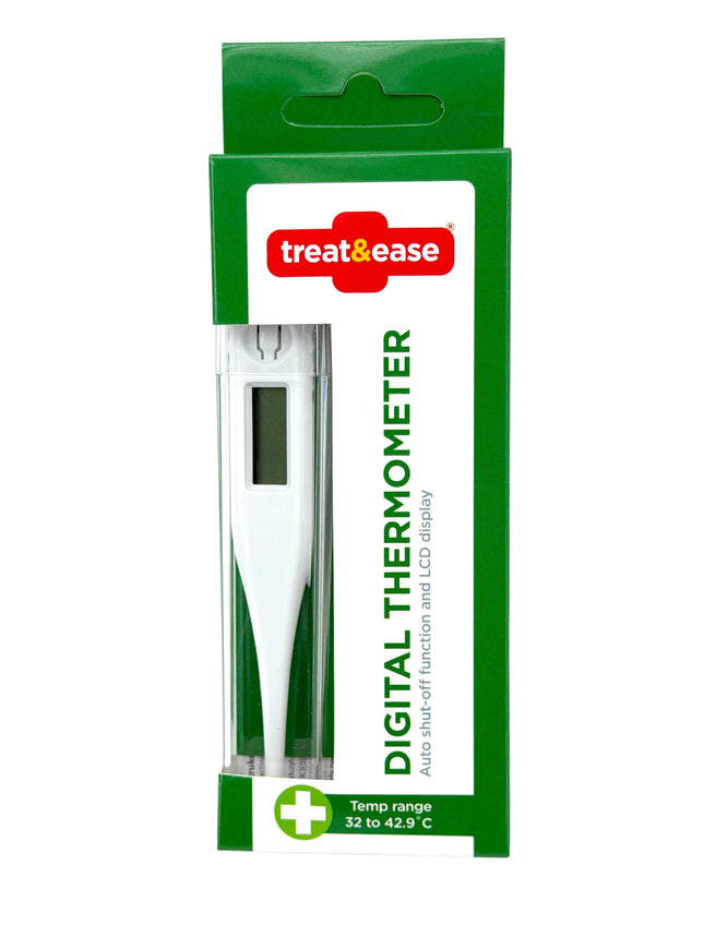 Treat & Ease Digital Thermometer | Fast & Accurate Temperature Readings | Kumperi