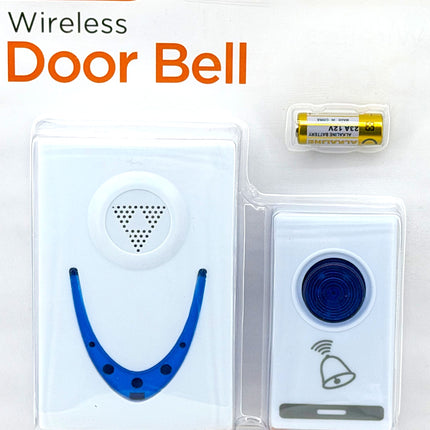Kingavon Wireless Door Bell DC109 | 38 Melodies | 80m Range | Battery Operated | KUMPERI