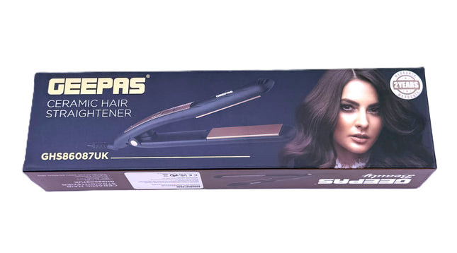 Geepas Ceramic Hair Straightener Sleek & Efficient Styling Kumperi