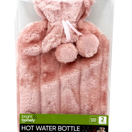 Luxury Faux Fur Hot Water Bottle – Soft, Plush, and Stylish
