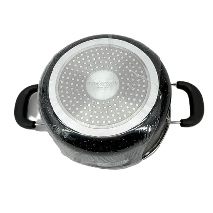 Mastercook Non-Stick Casserole with Glass Lid 20cm/3L - Ceramic Non-Stick Coating - Heavy Duty Cookware - Available at Kumperi