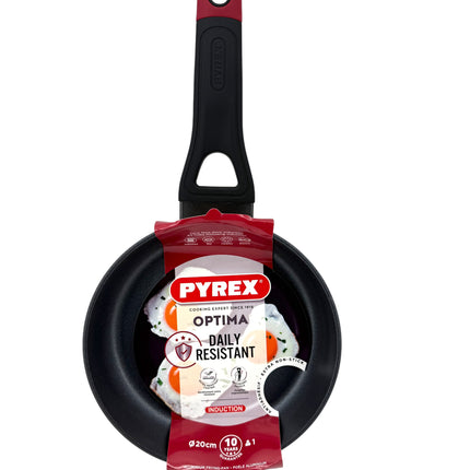 Pyrex Optima 20cm Frying Pan – Daily Resistant, Extra Non‑Stick, Induction‑Ready | Kumperi