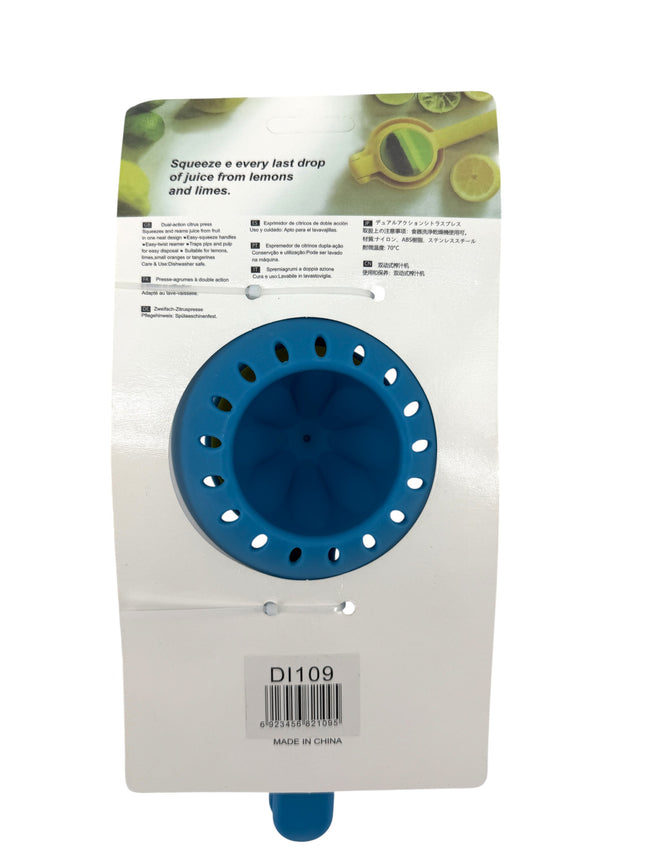 Dual-Action Citrus Press Juicer - Squeeze & Twist Lemon Lime Juicer - Professional Citrus Extractor - Available at Kumperi