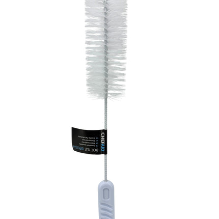 Kumperi Chef Aid Bottle Brush – Long Handle, Firm Non‑Scratch Bristles for Bottles, Flasks, Baby Bottles & Vases