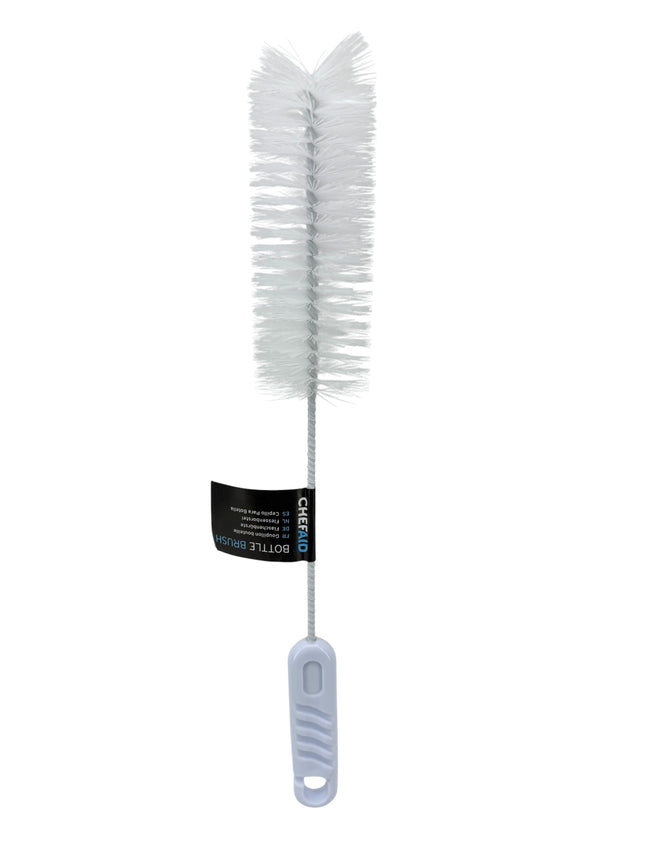 Kumperi Chef Aid Bottle Brush – Long Handle, Firm Non‑Scratch Bristles for Bottles, Flasks, Baby Bottles & Vases