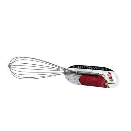 Kumperi Apollo Chrome Balloon Whisk – Stainless Steel Wires, Comfort Spring Handle, Lightweight Mixer for Baking & Sauces