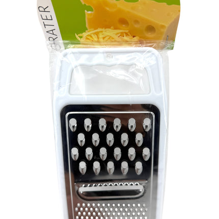 Apollo Stainless Steel Multi-Surface Grater - 3-in-1 Coarse Fine Slicer - Professional Kitchen Grater - Available at Kumperi