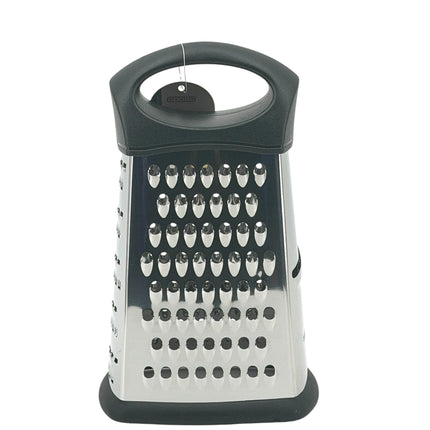 Apollo 4-Sided Box Grater Stainless Steel Multi-Function Kitchen Grater with Ergonomic Handle | Kumperi