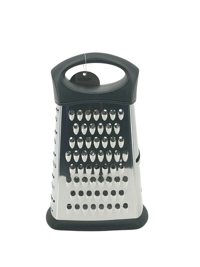 Apollo 4-Sided Box Grater Stainless Steel Multi-Function Kitchen Grater with Ergonomic Handle | Kumperi