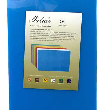 Gulide Professional Colour Cutting Boards 30x46cm LLDPE Food Safe Kitchen Chopping Boards CE Certified | Kumperi
