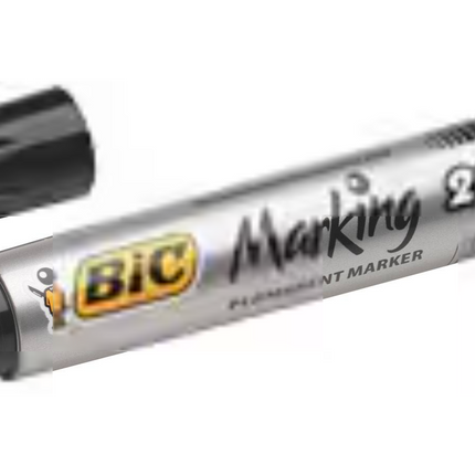 BIC Marking 2000 Permanent Marker Medium Bullet 2 mm Black Pack of 12