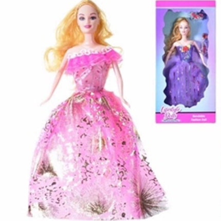 BENDABLE DOLL IN DRESS