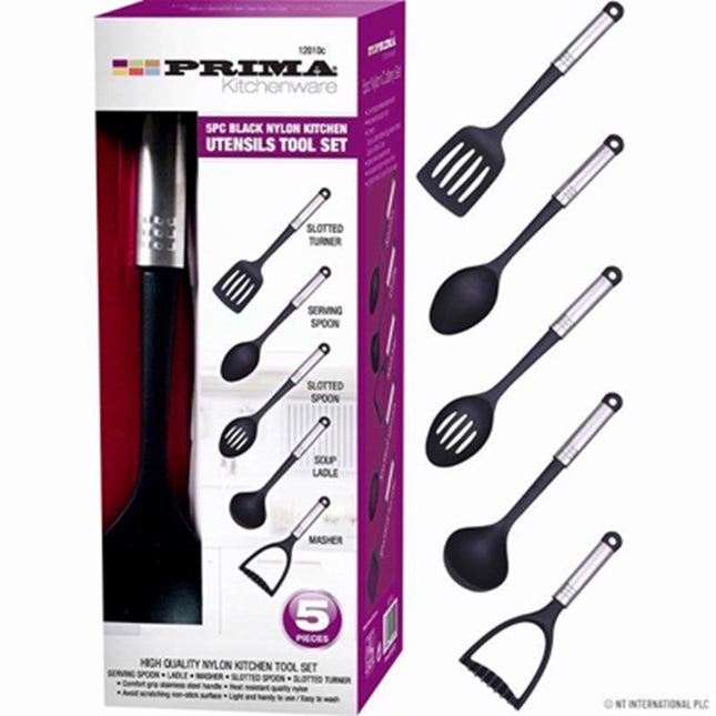 NYLON UTENSIL SET 5 PCS
