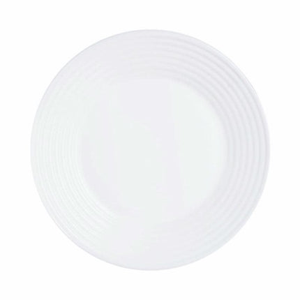 LUMINARC HARENA DINNER 25CM WHITE