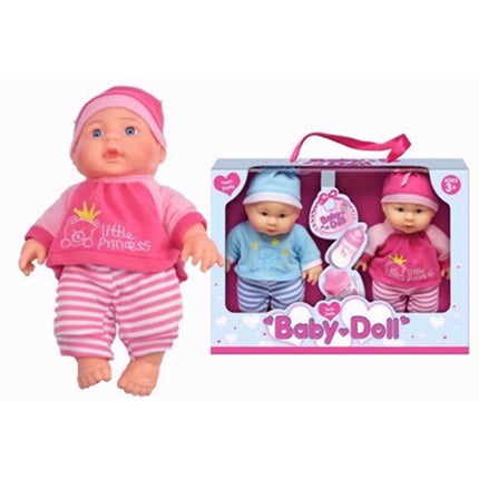 VINYL TWIN DOLLS 9 INCH