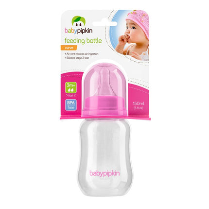 BABY PIPKIN CLASSIC ROUND BABY BOTTLE 5oz
