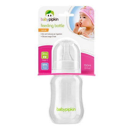 BABY PIPKIN CLASSIC ROUND BABY BOTTLE 5oz