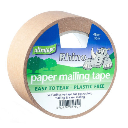 ULTRATAPE PAPER MAILING TAPE 48MM , 50M