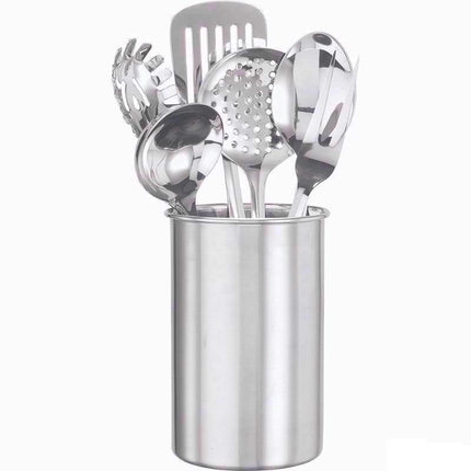 Prima Kitchenware 6‑Piece Stainless Steel Kitchen Tool Set with Utensil Caddy | Kumperi