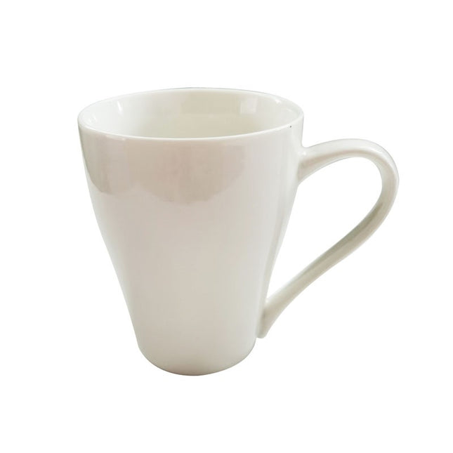 PORCELAIN WHITE MUG 11CM