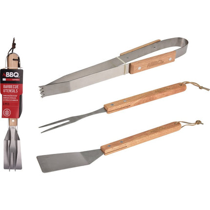 BBQ TOOL SET 3PCE