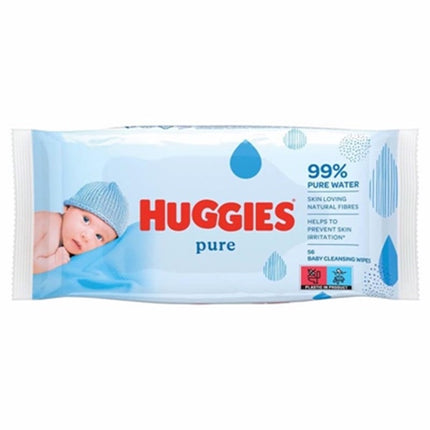 HUGGIES BABY WIPES PURE 56