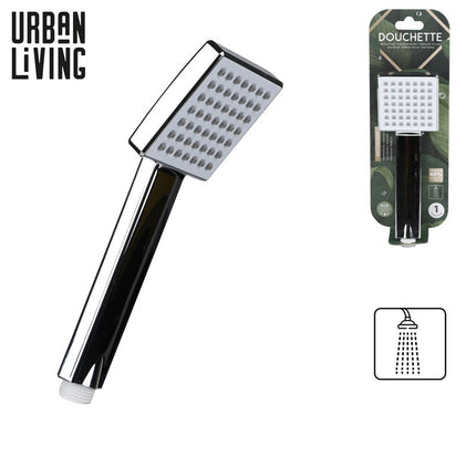 Shower Head Square 1 Jet Chrome