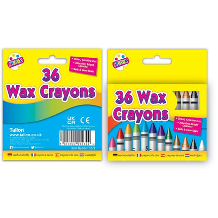 ART BOX CRAYONS 36