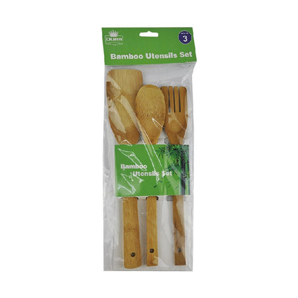 WOODEN UTENSIL 3PC SET