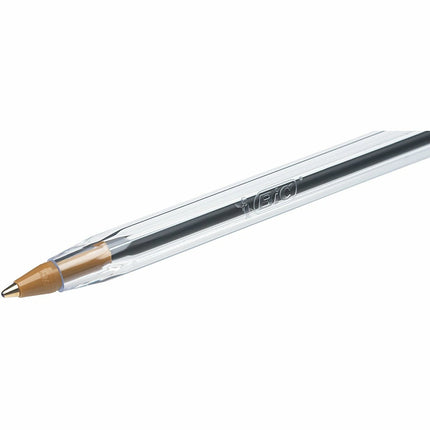 BIC Cristal Original Ballpoint Pens Black 1.0mm Kumperi Box of 50 World's Best-Selling